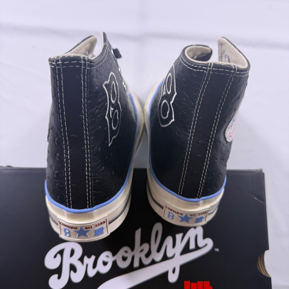 DS Converse Chuck 70 Hi Undefeated x Brooklyn Dodgers 1710 of 1947 Sz 7.5 - Picture 5 of 10